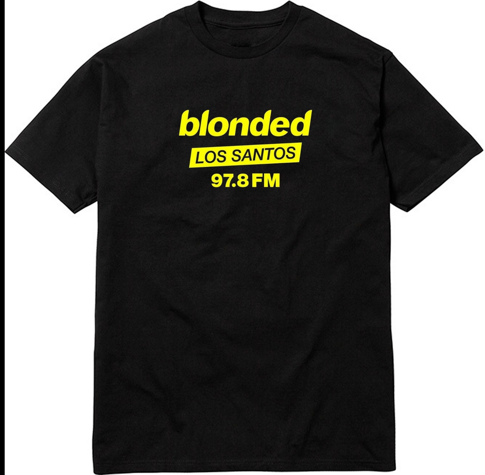 Los Santos Frank Ocean Blonded Radio Unisex T-Shirt Los Santos Frank Ocean Blonded Radio Unisex T-Shirt