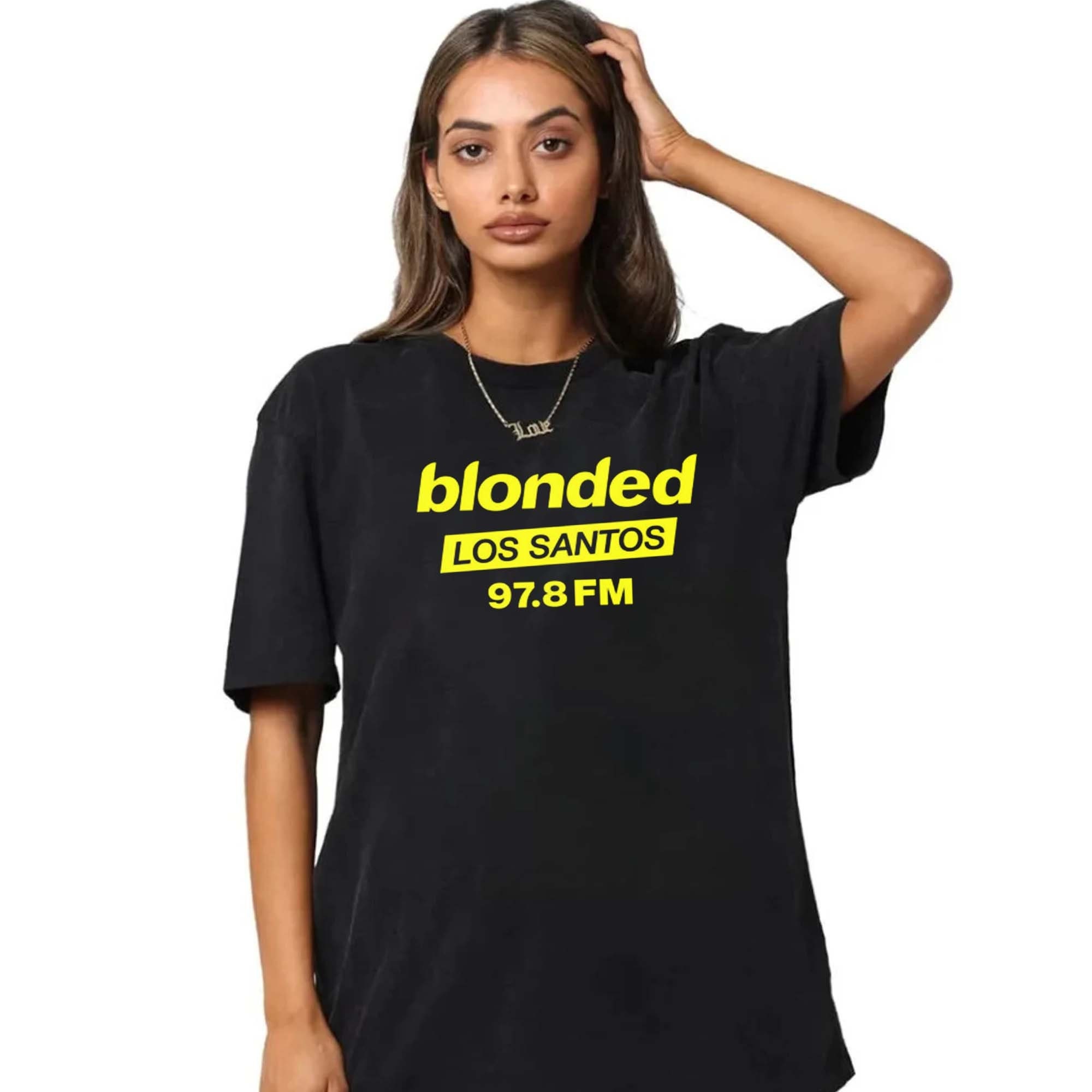 Los Santos Frank Ocean Blonded Radio Unisex T-Shirt Los Santos Frank Ocean Blonded Radio Unisex T-Shirt