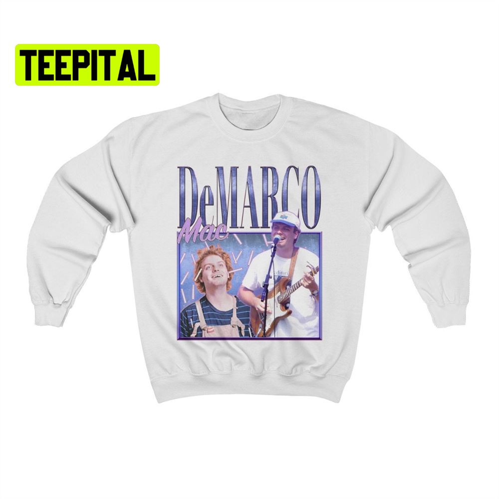 Mac Demarco Retro Vintage Art Unisex Sweatshirt Mac Demarco Retro Vintage Art Unisex Sweatshirt