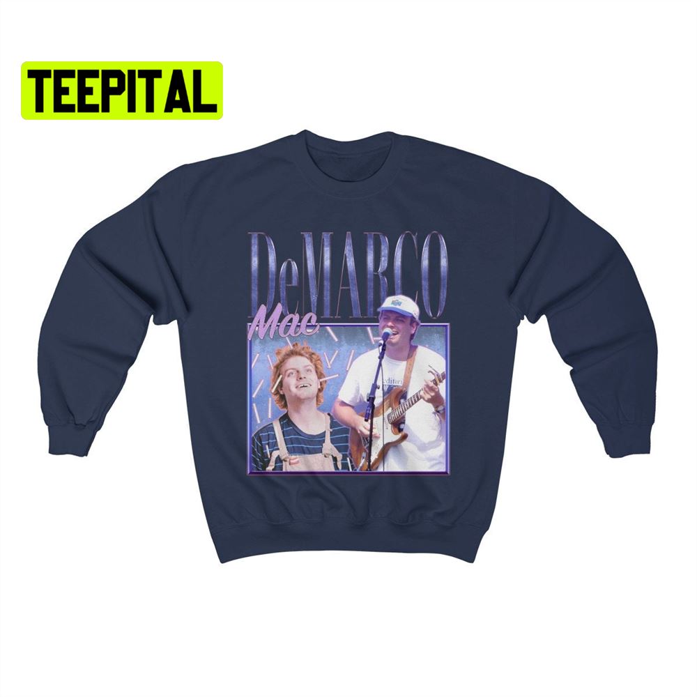 Mac Demarco Retro Vintage Art Unisex Sweatshirt Mac Demarco Retro Vintage Art Unisex Sweatshirt