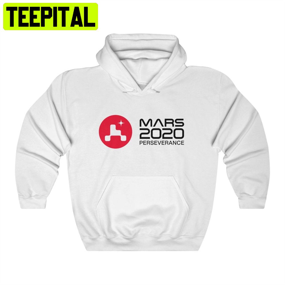 Mars 2020 Nasa Perseverance Hooded Unisex T-Shirt Mars 2020 Nasa Perseverance Hooded Unisex T-Shirt