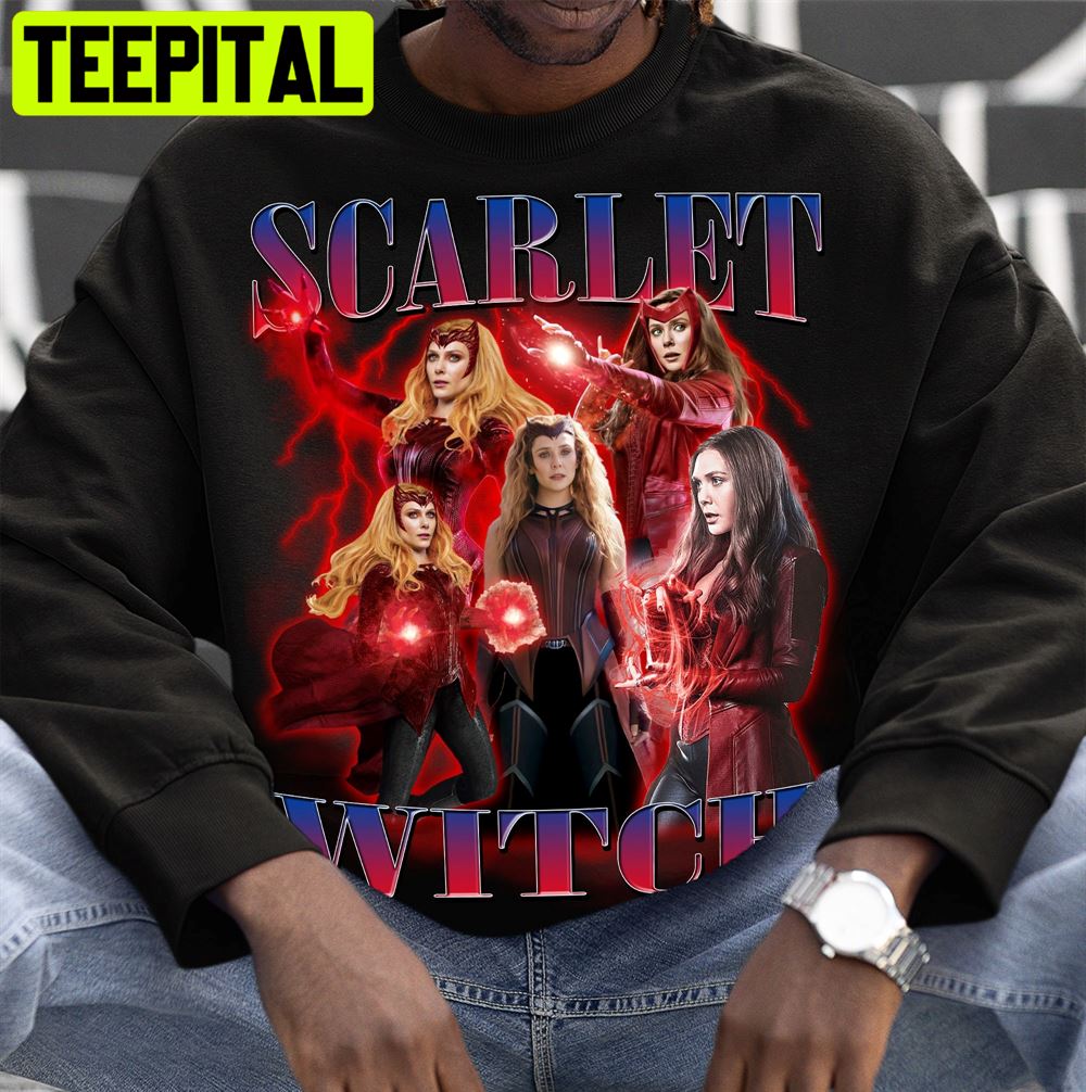 Marvel Scarlet Witch Doctor Strange 2 Unisex T-Shirt Marvel Scarlet Witch Doctor Strange 2 Unisex T-Shirt