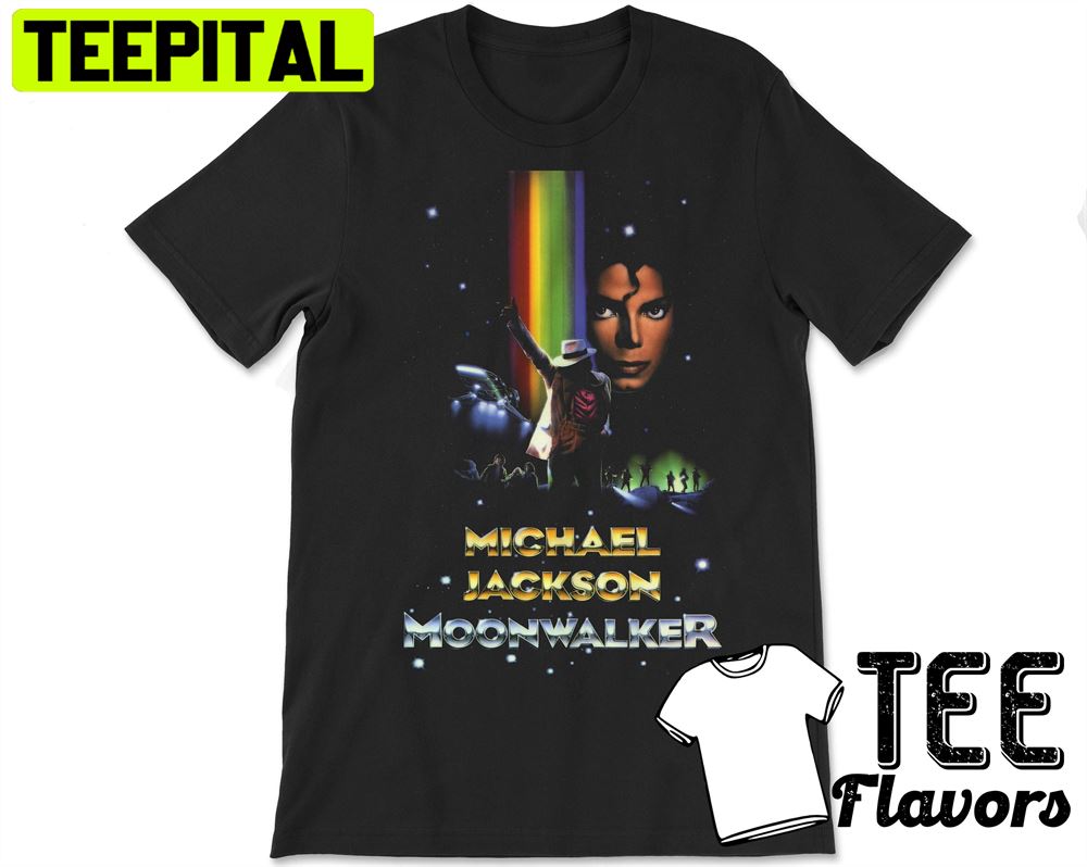 Michael Jackson Moonwalker Movie Unisex T-Shirt Michael Jackson Moonwalker Movie Unisex T-Shirt