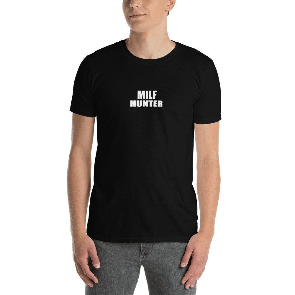 MILF HUNTER Short Sleeve Tee T-Shirt MILF HUNTER Short Sleeve Tee T-Shirt