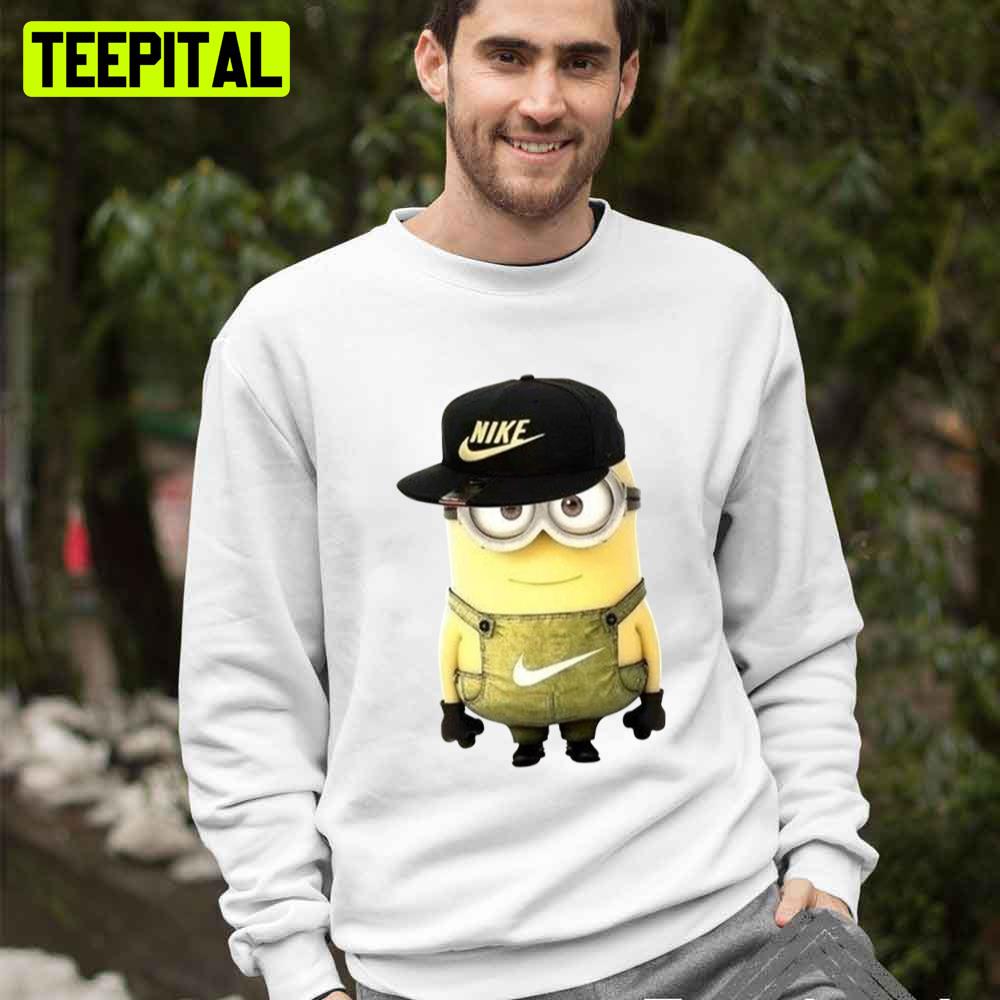 Minion And Nike Hat Unisex T-Shirt Minion And Nike Hat Unisex T-Shirt