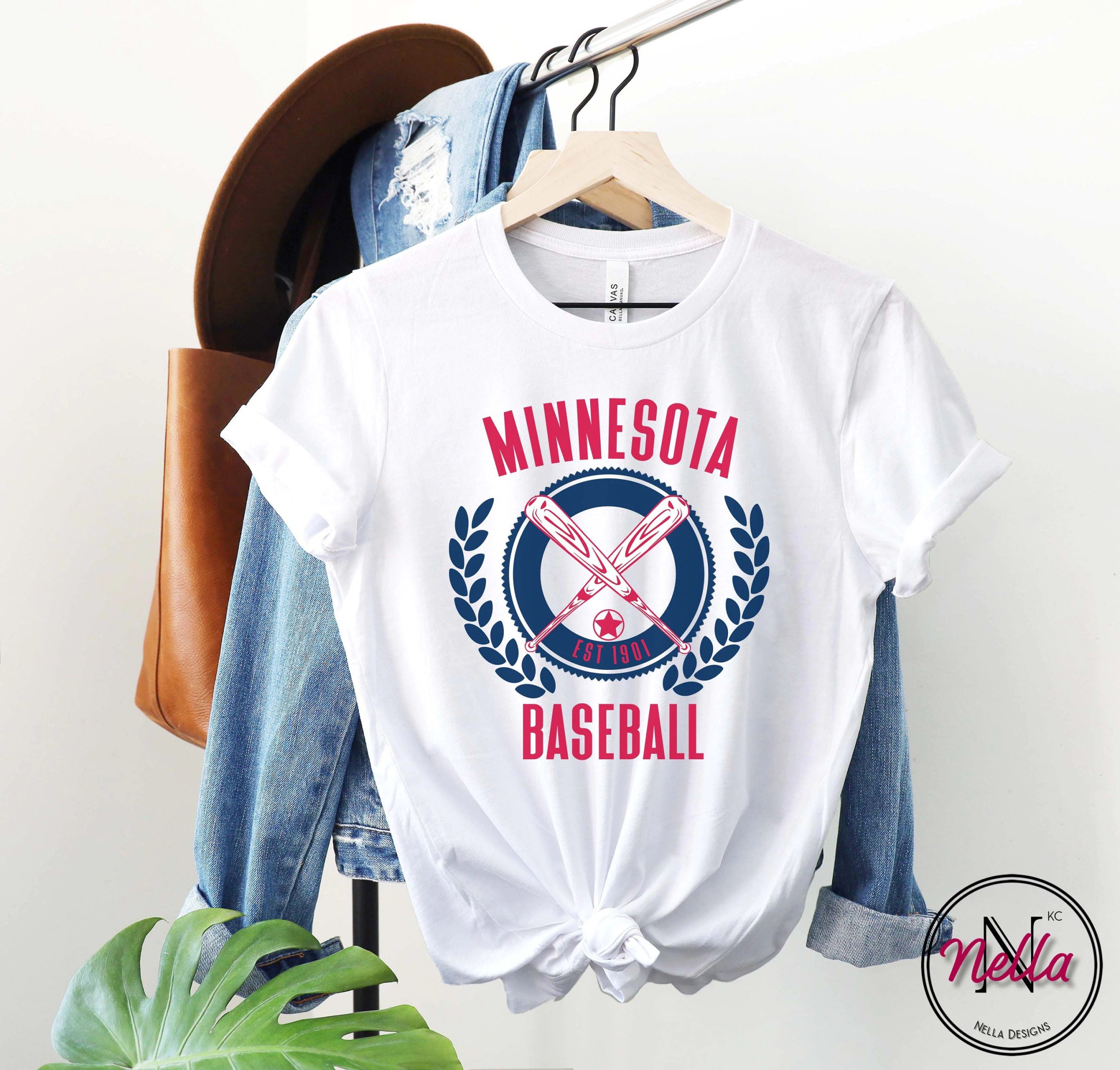 Minnesota Baseball Vintage Art Unisex T-Shirt Minnesota Baseball Vintage Art Unisex T-Shirt