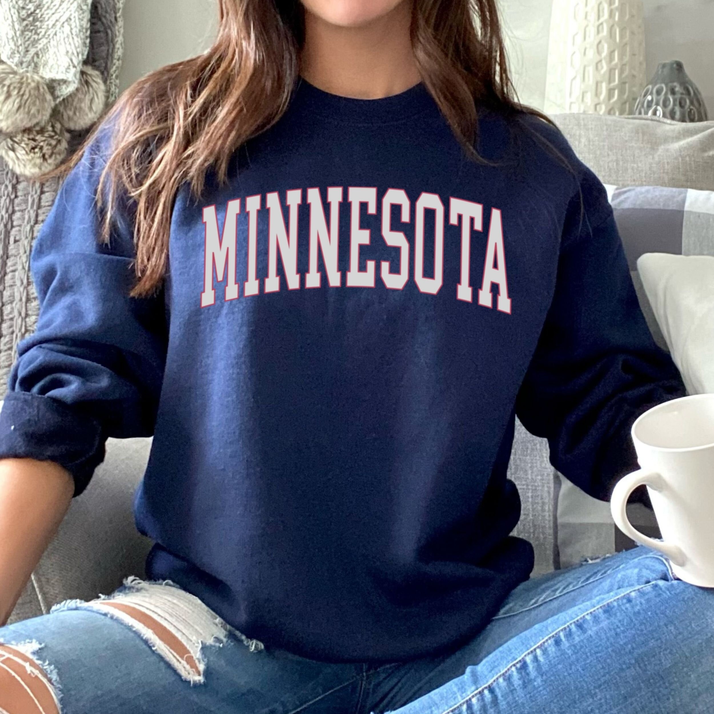 Minnesota Vintag Art Unisex Sweatshirt Minnesota Vintag Art Unisex Sweatshirt