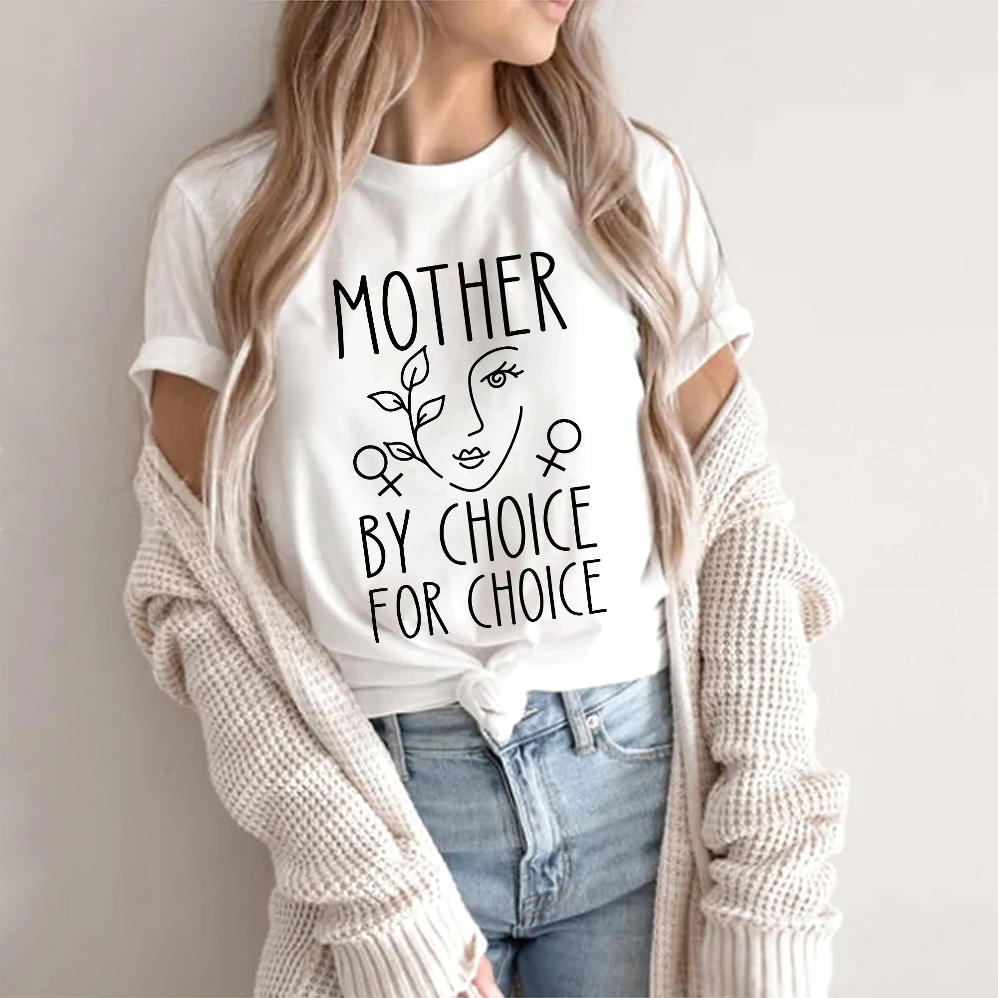 Mother By Choice For Choice Art Unisex T-Shirt Mother By Choice For Choice Art Unisex T-Shirt
