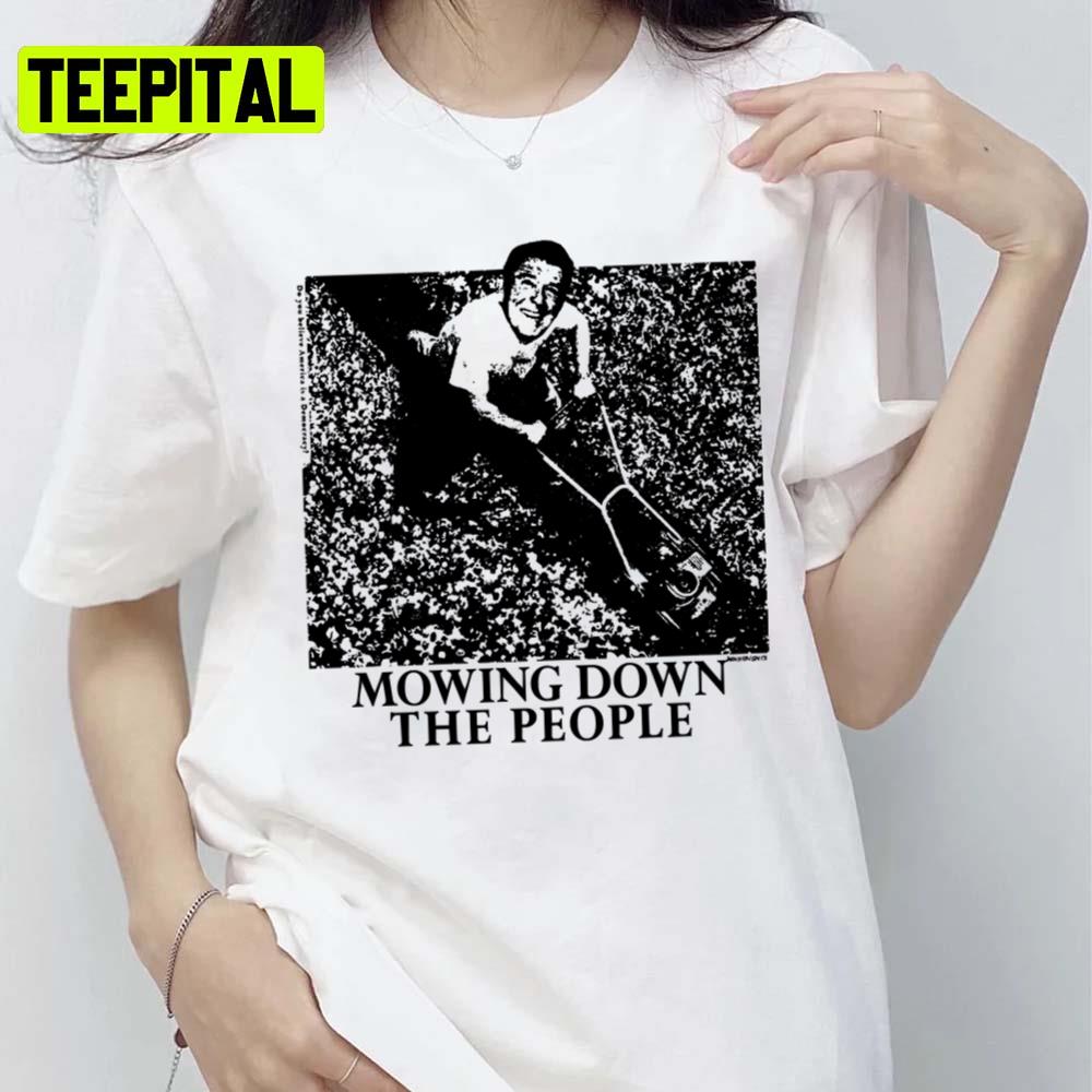 Mowing Down The People 80s Punk Dead Kennedys Unisex T-Shirt Mowing Down The People 80s Punk Dead Kennedys Unisex T-Shirt