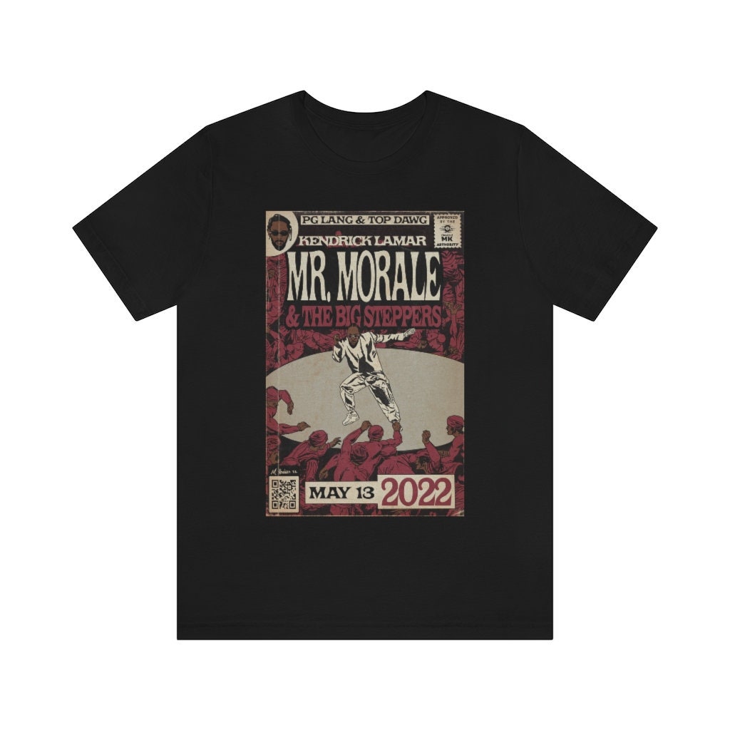 Mr Morale & The High Steppers Comic Art Jersey Kendrick Lamar Unisex T-Shirt Mr Morale & The High Steppers Comic Art Jersey Kendrick Lamar Unisex T-Shirt