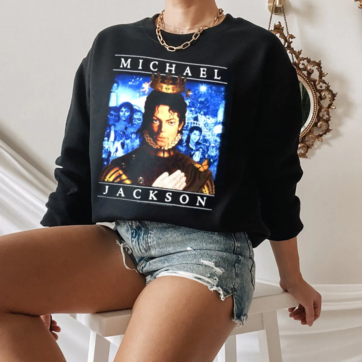 Music Vintage Michael Jackson Inspired Mj Unisex Rap Unisex T-Shirt Music Vintage Michael Jackson Inspired Mj Unisex Rap Unisex T-Shirt