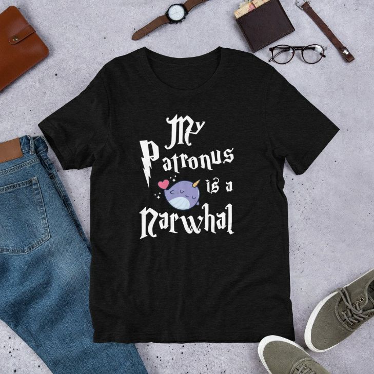 My Patronus Is A Narwhal Cute Adorable Gift T-Shirt My Patronus Is A Narwhal Cute Adorable Gift T-Shirt