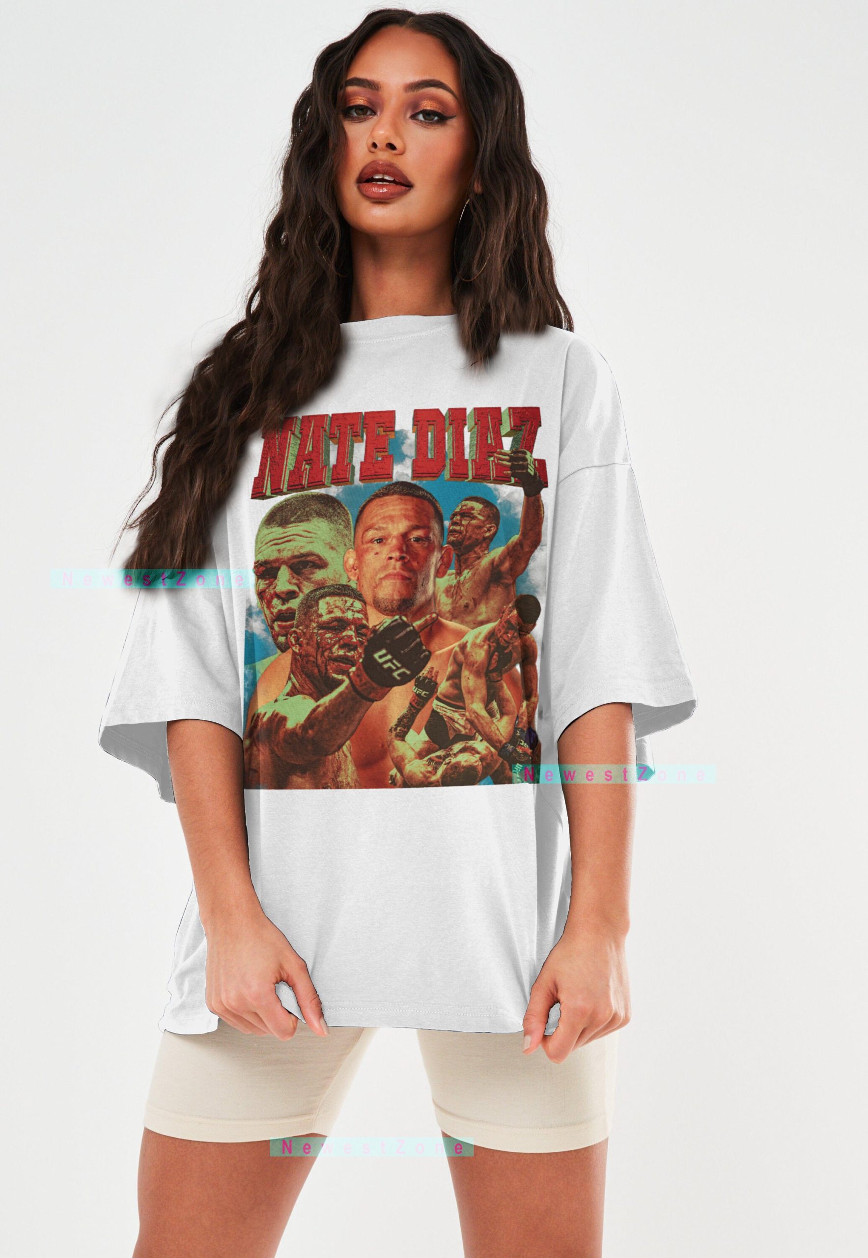 Nate Diaz 90's Vintage Art Unisex T-Shirt Nate Diaz 90's Vintage Art Unisex T-Shirt
