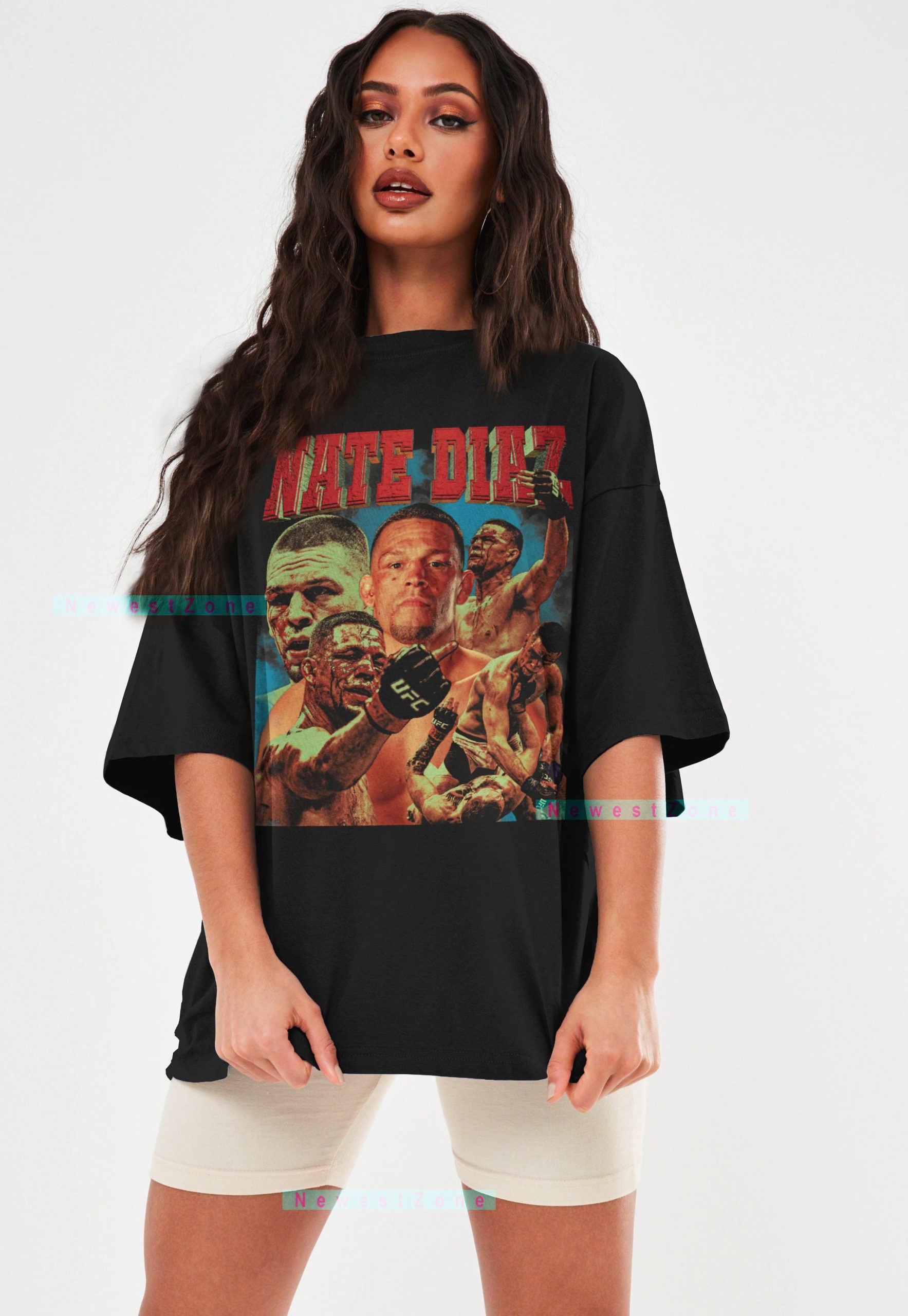Nate Diaz 90's Vintage Art Unisex T-Shirt Nate Diaz 90's Vintage Art Unisex T-Shirt