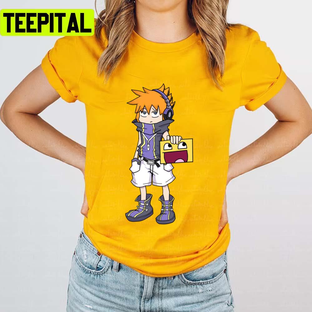 Neku Doesn't Like It The World Ends With You Unisex T-Shirt Neku Doesn't Like It The World Ends With You Unisex T-Shirt