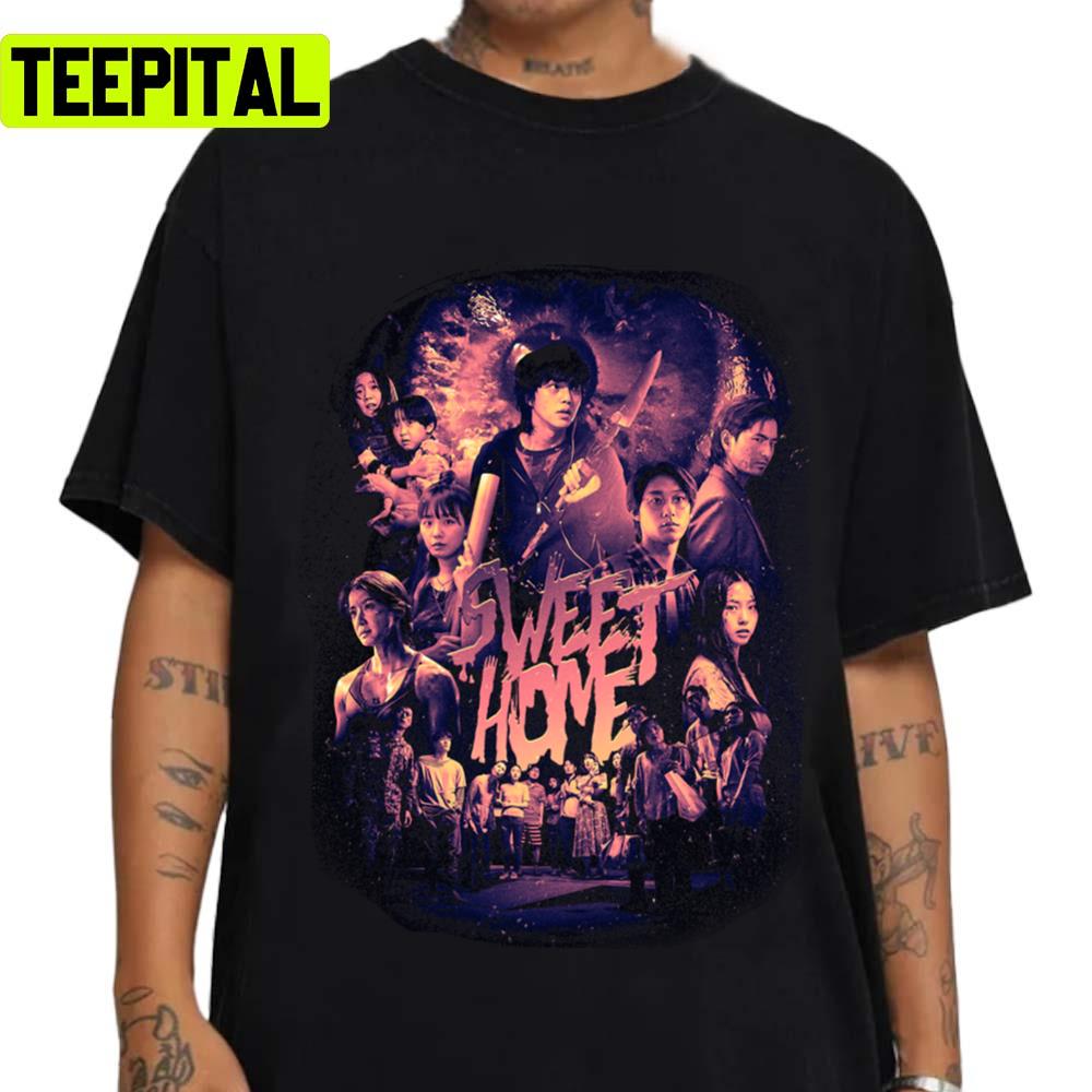 Netflix Korean Series Sweet Home Unisex T-Shirt Netflix Korean Series Sweet Home Unisex T-Shirt