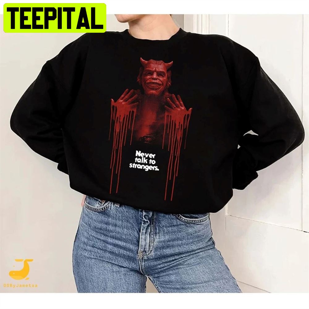 Never Talk To Strangers The Black Phone Movie Unisex T-Shirt Never Talk To Strangers The Black Phone Movie Unisex T-Shirt