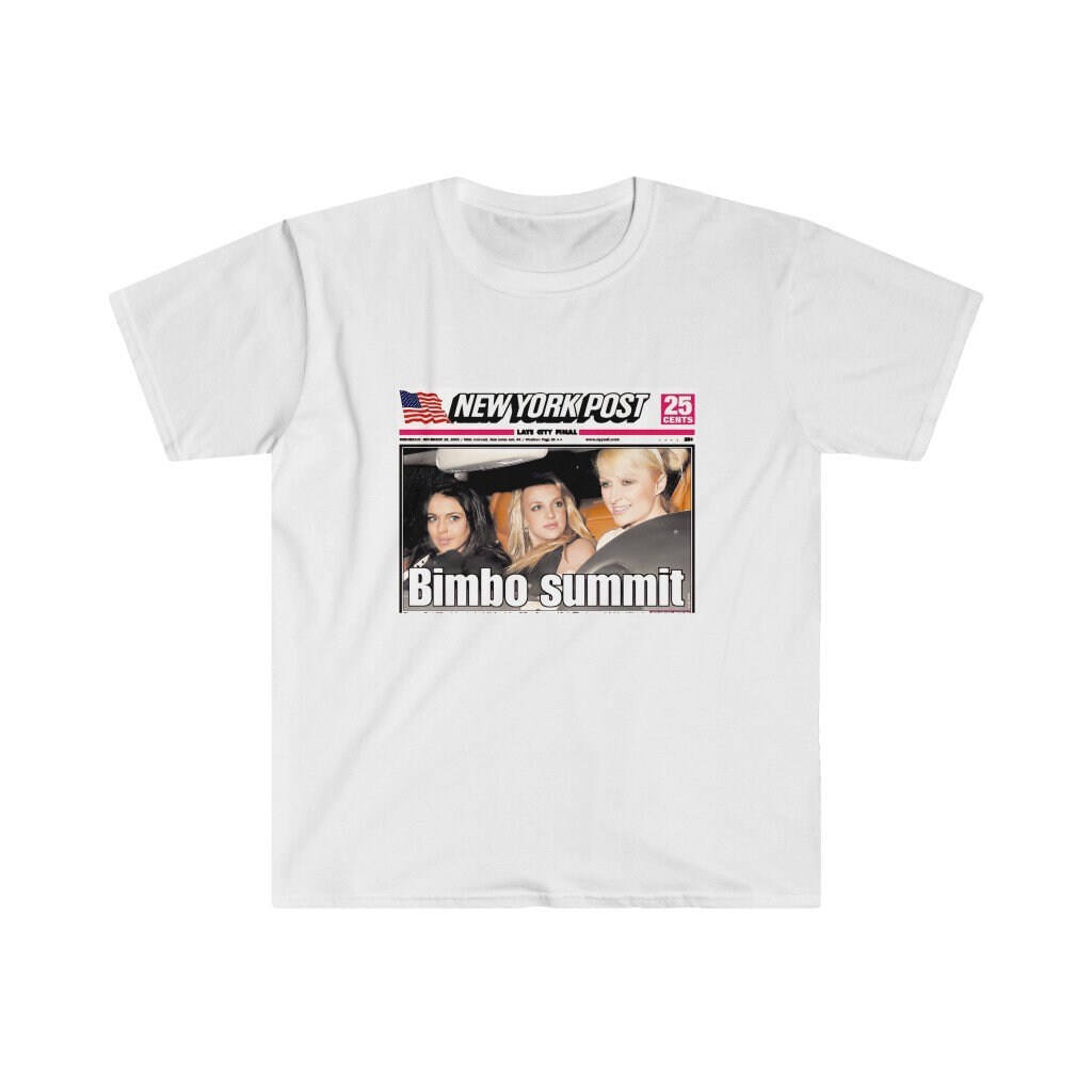 New York Post Bimbo Summit Unisex T-Shirt New York Post Bimbo Summit Unisex T-Shirt