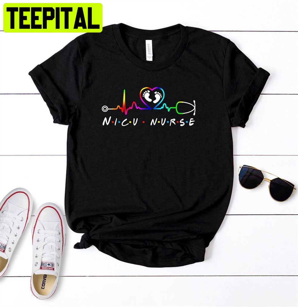 Nicu Nurse Heartbeat Unisex T-Shirt Nicu Nurse Heartbeat Unisex T-Shirt