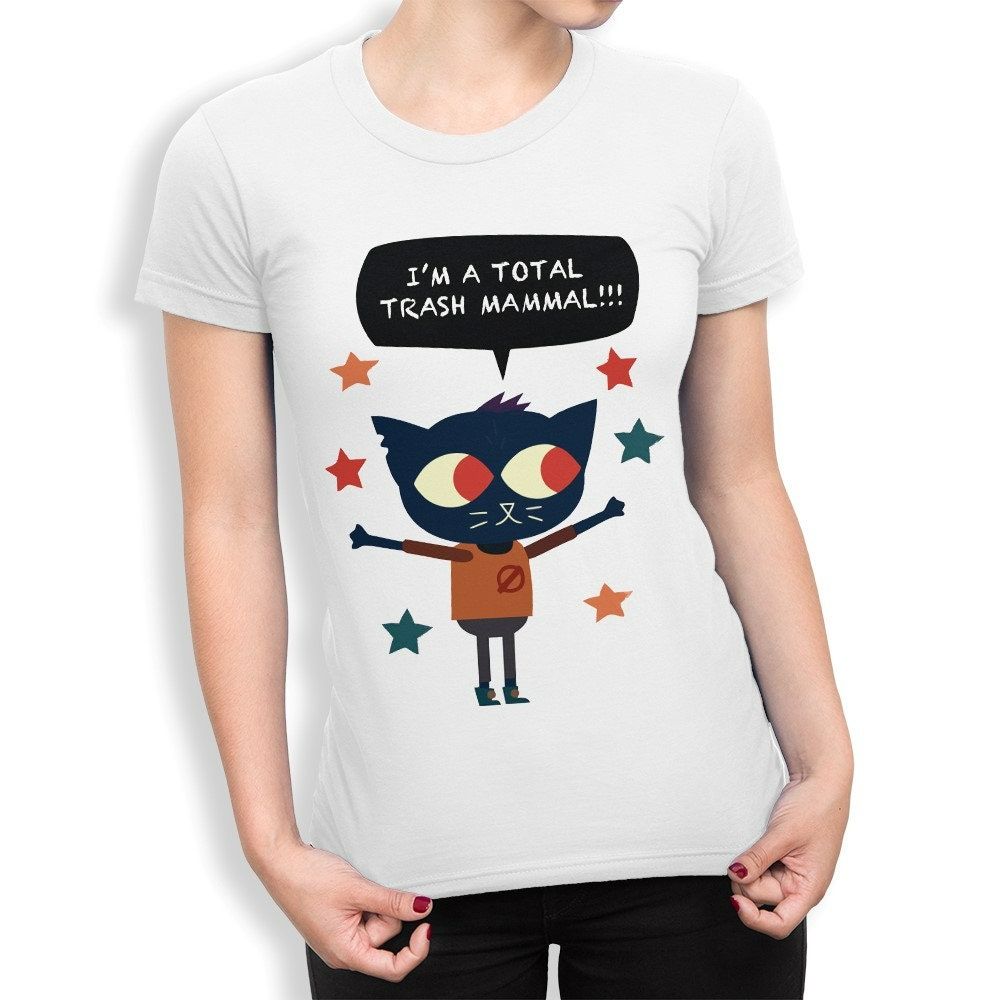 Night in the Woods Im a Total Trash Mammal T-Shirt Night in the Woods Im a Total Trash Mammal T-Shirt