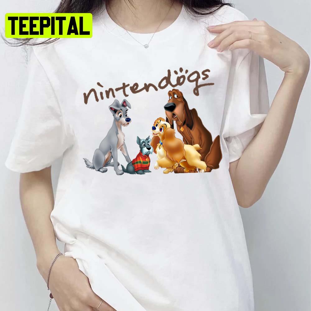 Nintendogs Lady And The Tramp Unisex T-Shirt Nintendogs Lady And The Tramp Unisex T-Shirt