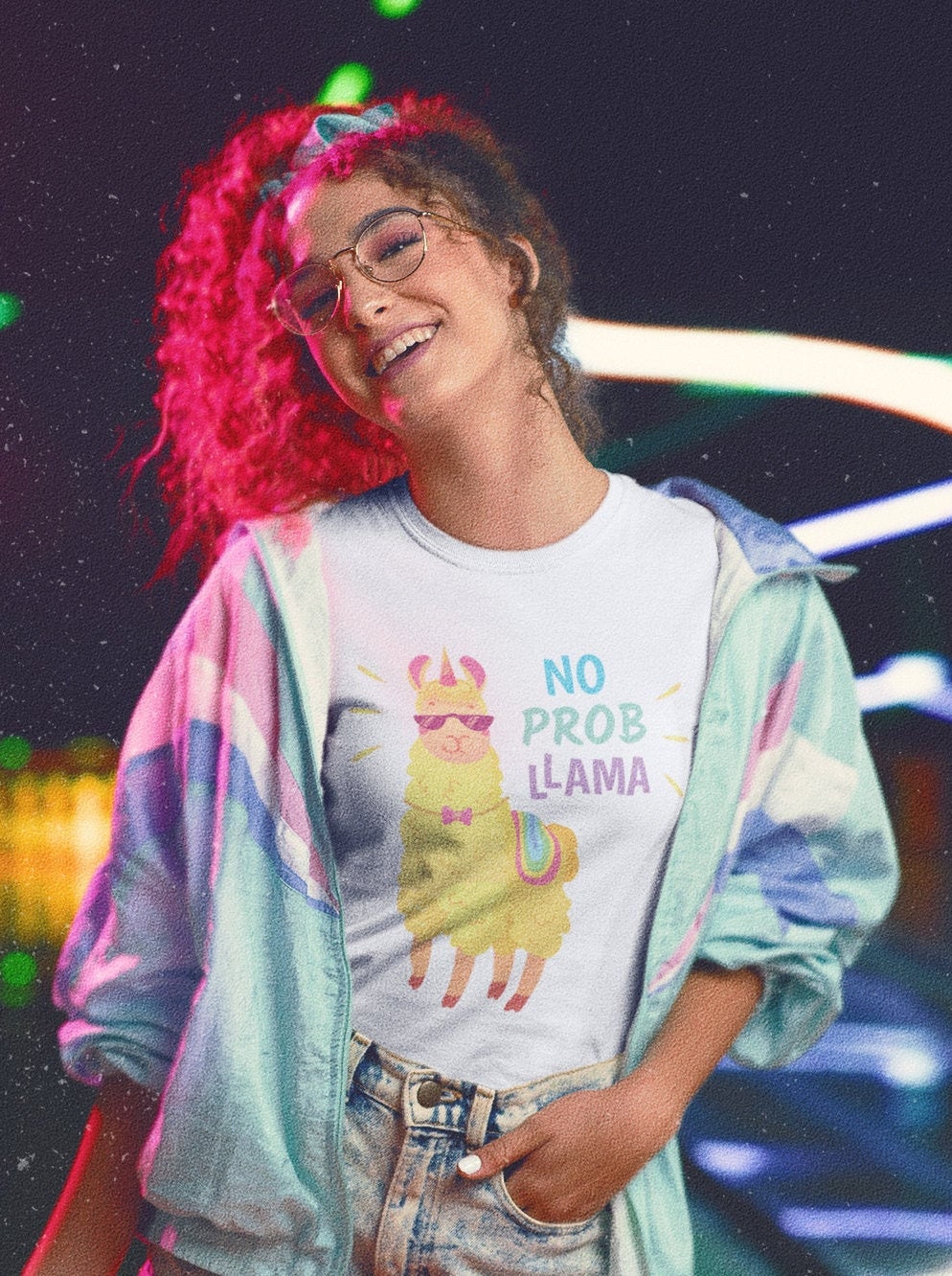 No Prob Llama And For Llama Lovers Unisex T-Shirt No Prob Llama And For Llama Lovers Unisex T-Shirt
