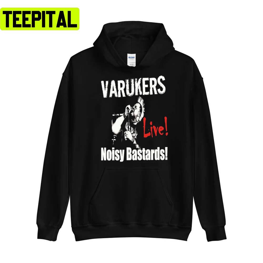 Noisy Bastards Punk The Varukers Unisex T-Shirt Noisy Bastards Punk The Varukers Unisex T-Shirt