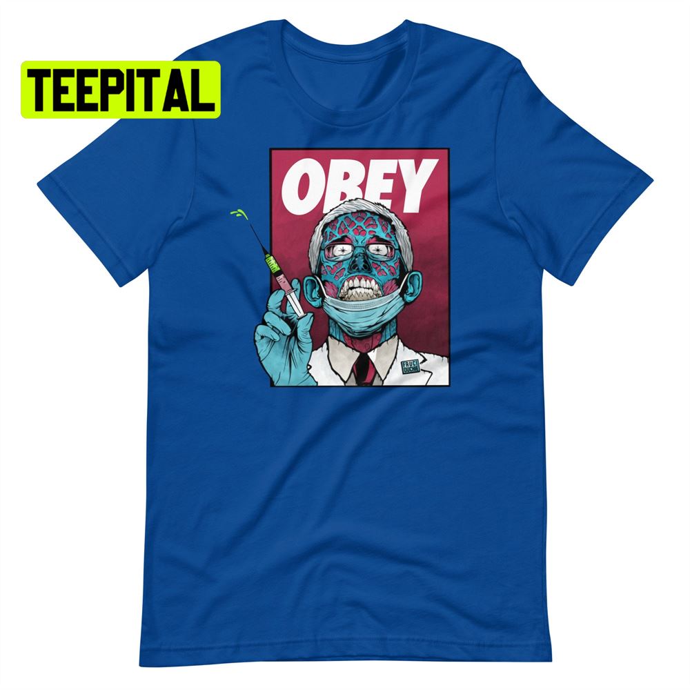 Obey Fauc Unsiex T-Shirt Obey Fauc Unsiex T-Shirt