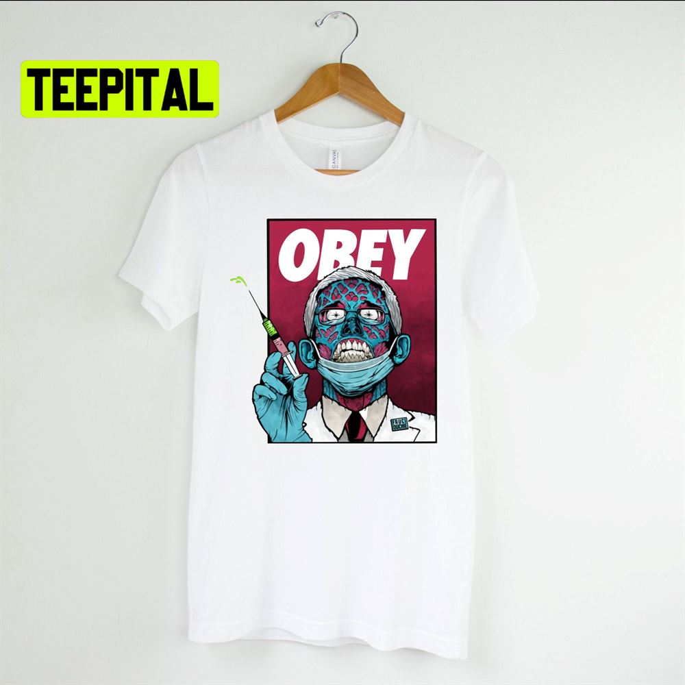Obey Fauc Unsiex T-Shirt Obey Fauc Unsiex T-Shirt