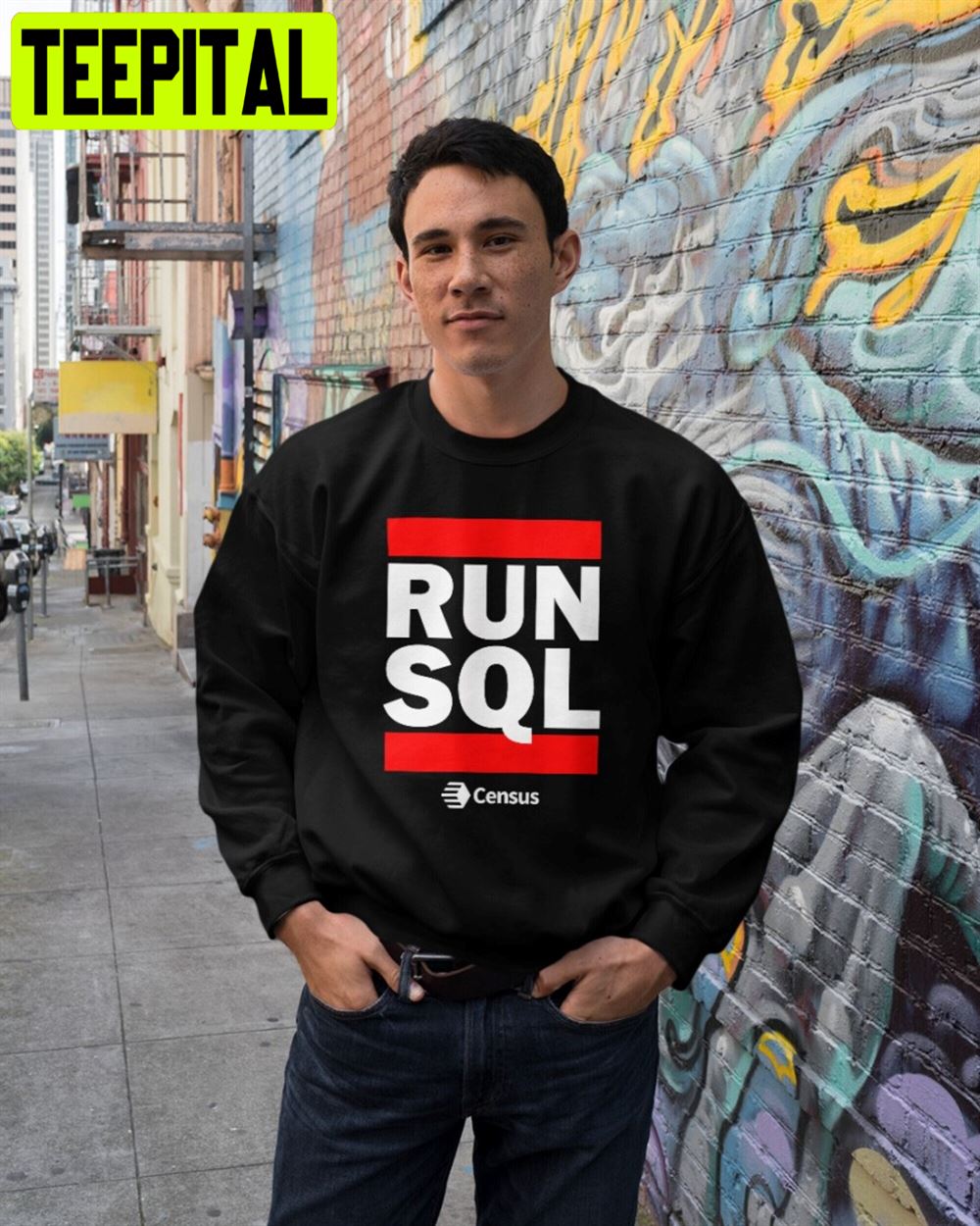 Official Run Sql Census Unisex T-Shirt Official Run Sql Census Unisex T-Shirt