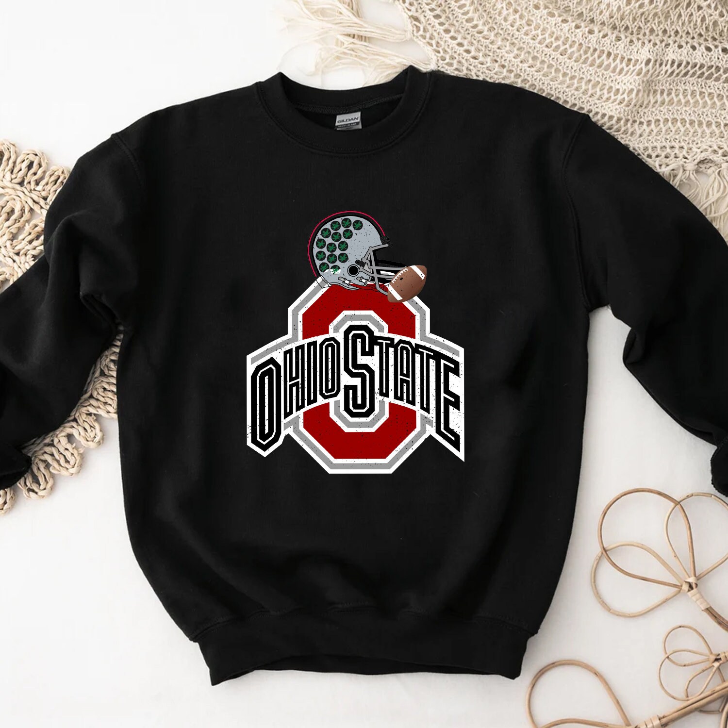 Ohio State University Football Ncaa Sports Front Back Customized Text Number Unisex T-Shirt Ohio State University Football Ncaa Sports Front Back Customized Text Number Unisex T-Shirt