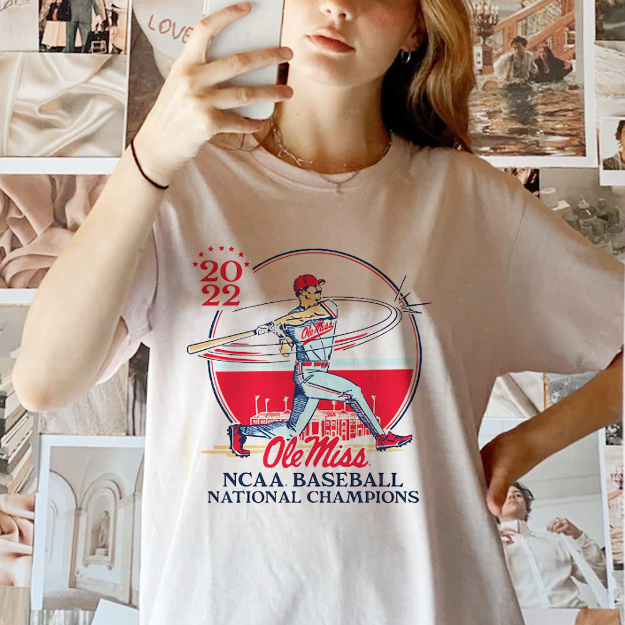 Ole Miss National Championship Baseball 2022 Unisex T-Shirt Ole Miss National Championship Baseball 2022 Unisex T-Shirt
