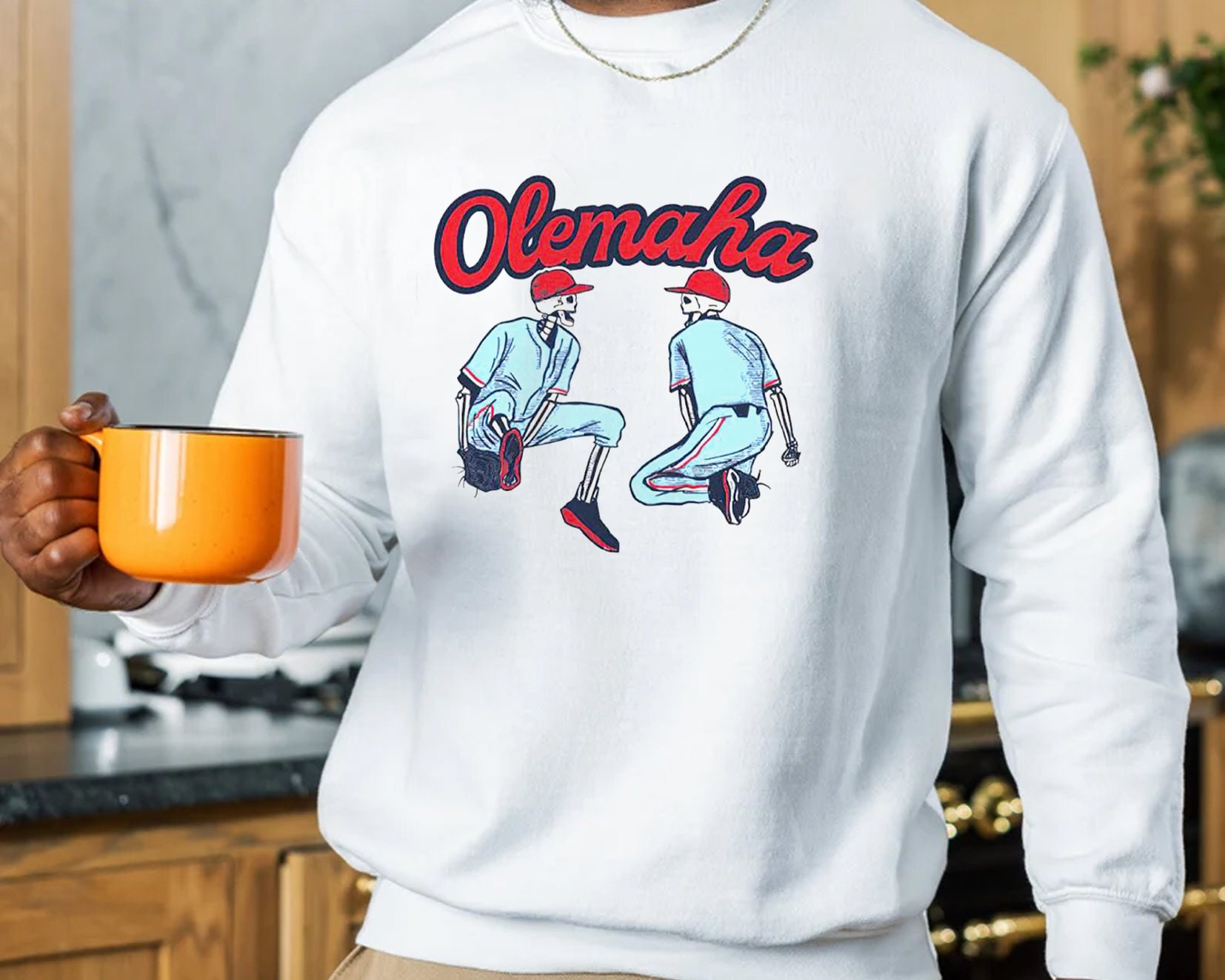 Olemaha Skeleton Ole Miss Baseball Shirt Olemaha Skeleton Ole Miss Baseball Shirt