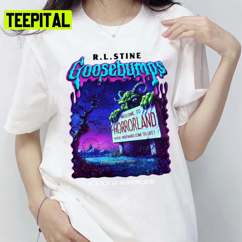 One Day At Horrorland Goosebumps Series Movie Unisex T-Shirt One Day At Horrorland Goosebumps Series Movie Unisex T-Shirt