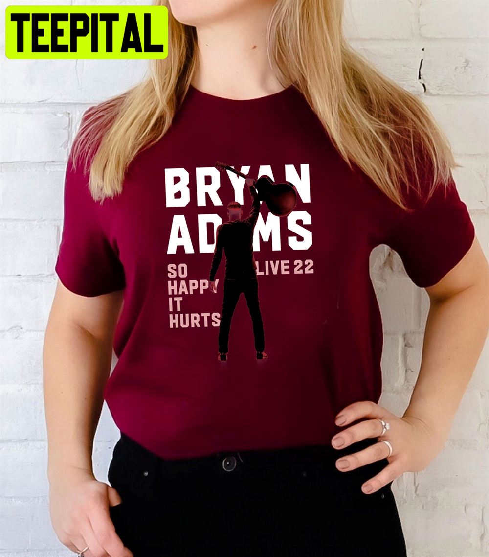 Original Vintage 1992 Bryan Adams Unisex T-Shirt Original Vintage 1992 Bryan Adams Unisex T-Shirt