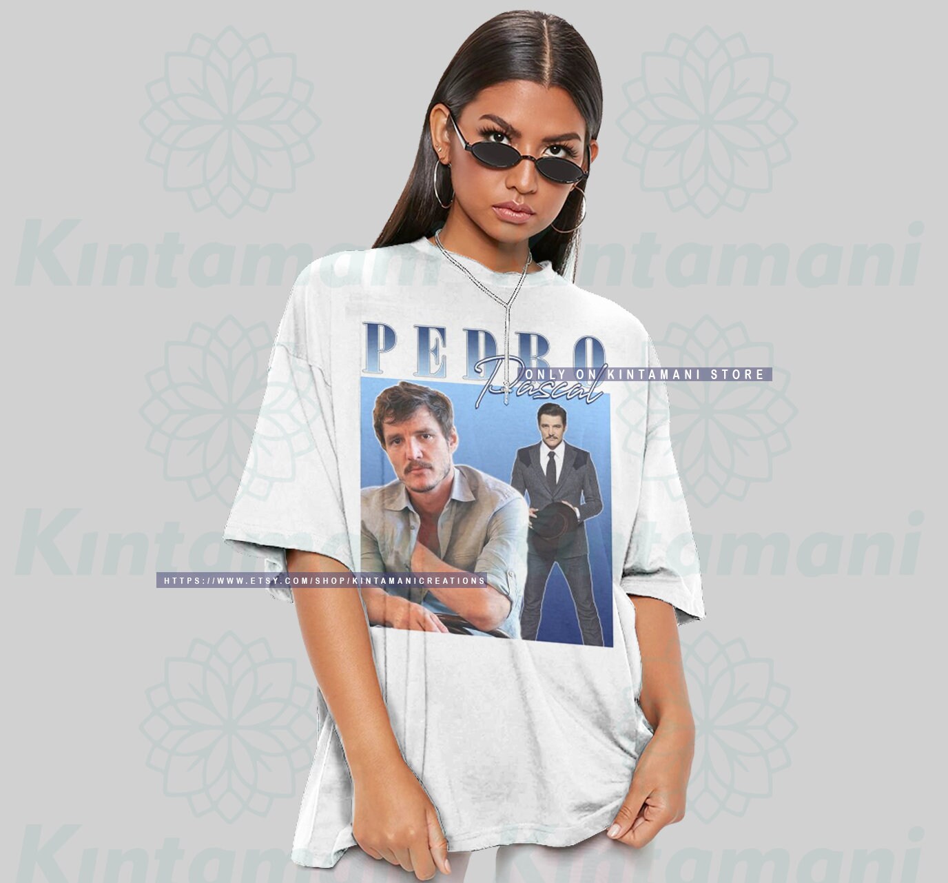 Pedro Pascal Retro Art Unisex T-Shirt Pedro Pascal Retro Art Unisex T-Shirt