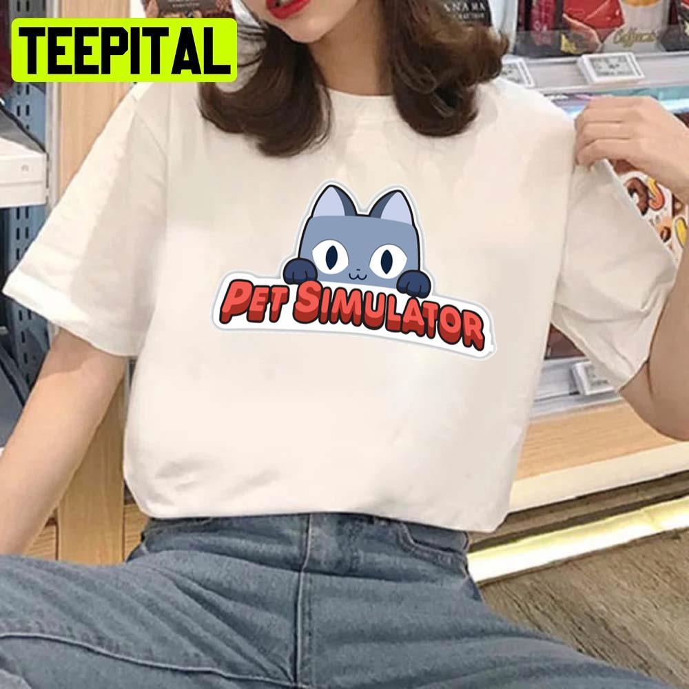 Pet Simulator X Codes Logo Design Unisex T-Shirt Pet Simulator X Codes Logo Design Unisex T-Shirt