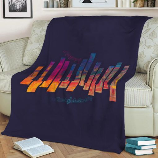 Piano Color Best Seller Fleece Blanket Throw Blanket Gift Piano Color Best Seller Fleece Blanket Throw Blanket Gift