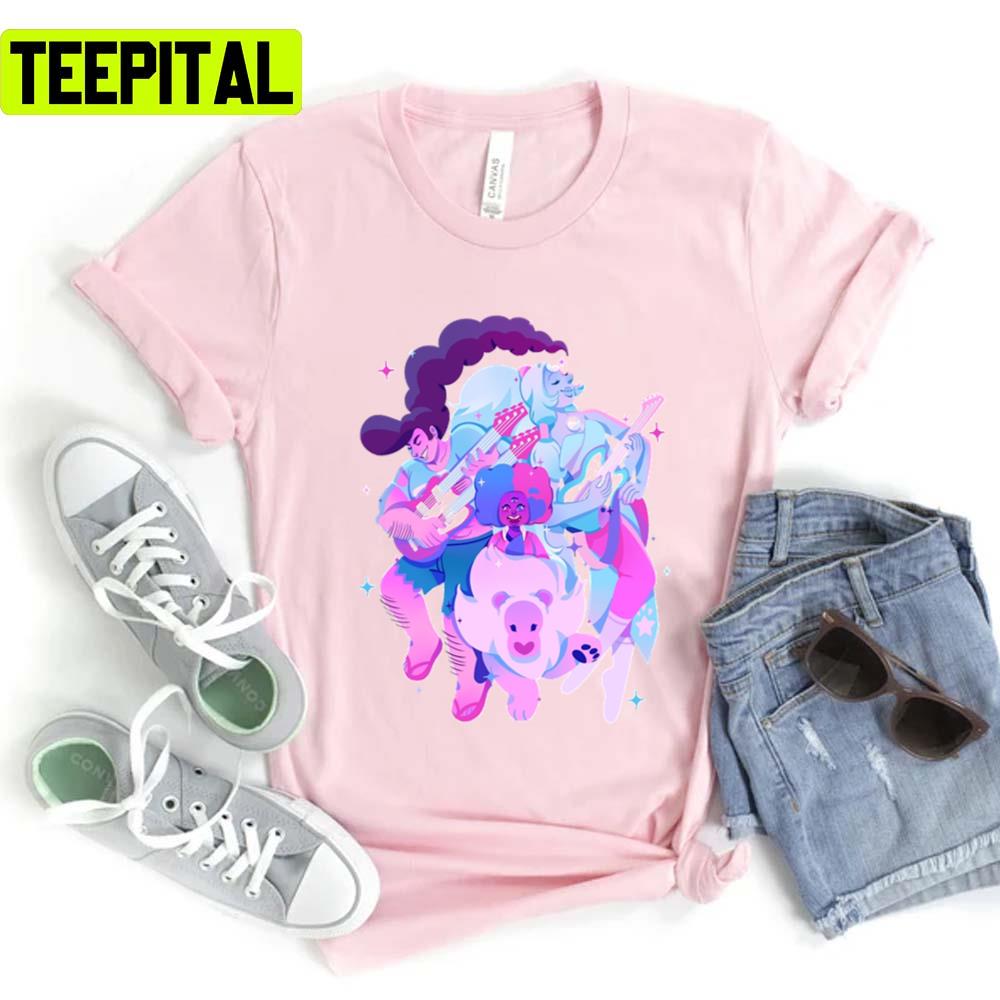 Pink Art Independent Together Steven Universe Unisex T-Shirt Pink Art Independent Together Steven Universe Unisex T-Shirt