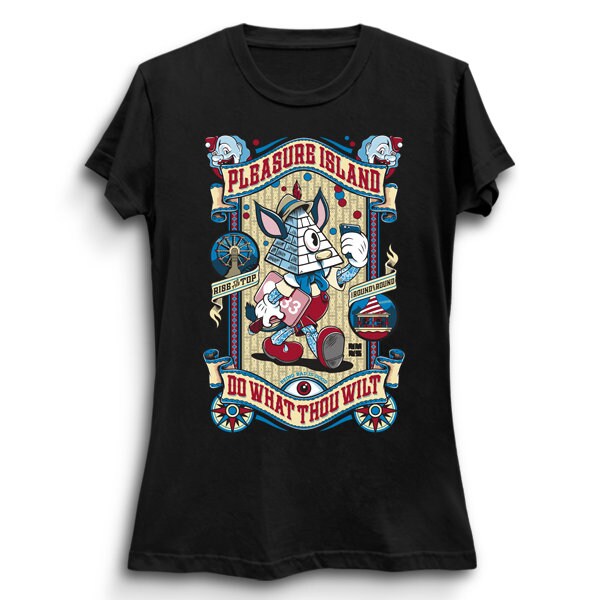 Pleasure Island Dark Pinocchio Occult Gothic Unisex T-Shirt Pleasure Island Dark Pinocchio Occult Gothic Unisex T-Shirt
