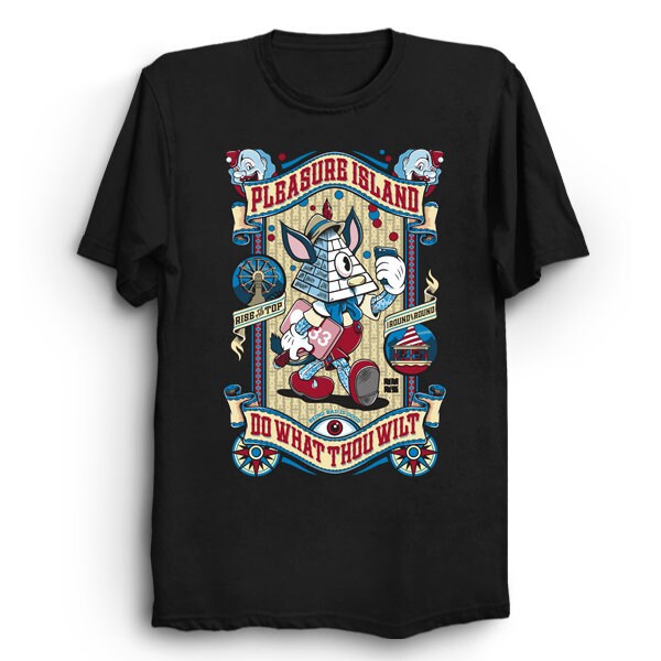 Pleasure Island Dark Pinocchio Occult Gothic Unisex T-Shirt Pleasure Island Dark Pinocchio Occult Gothic Unisex T-Shirt