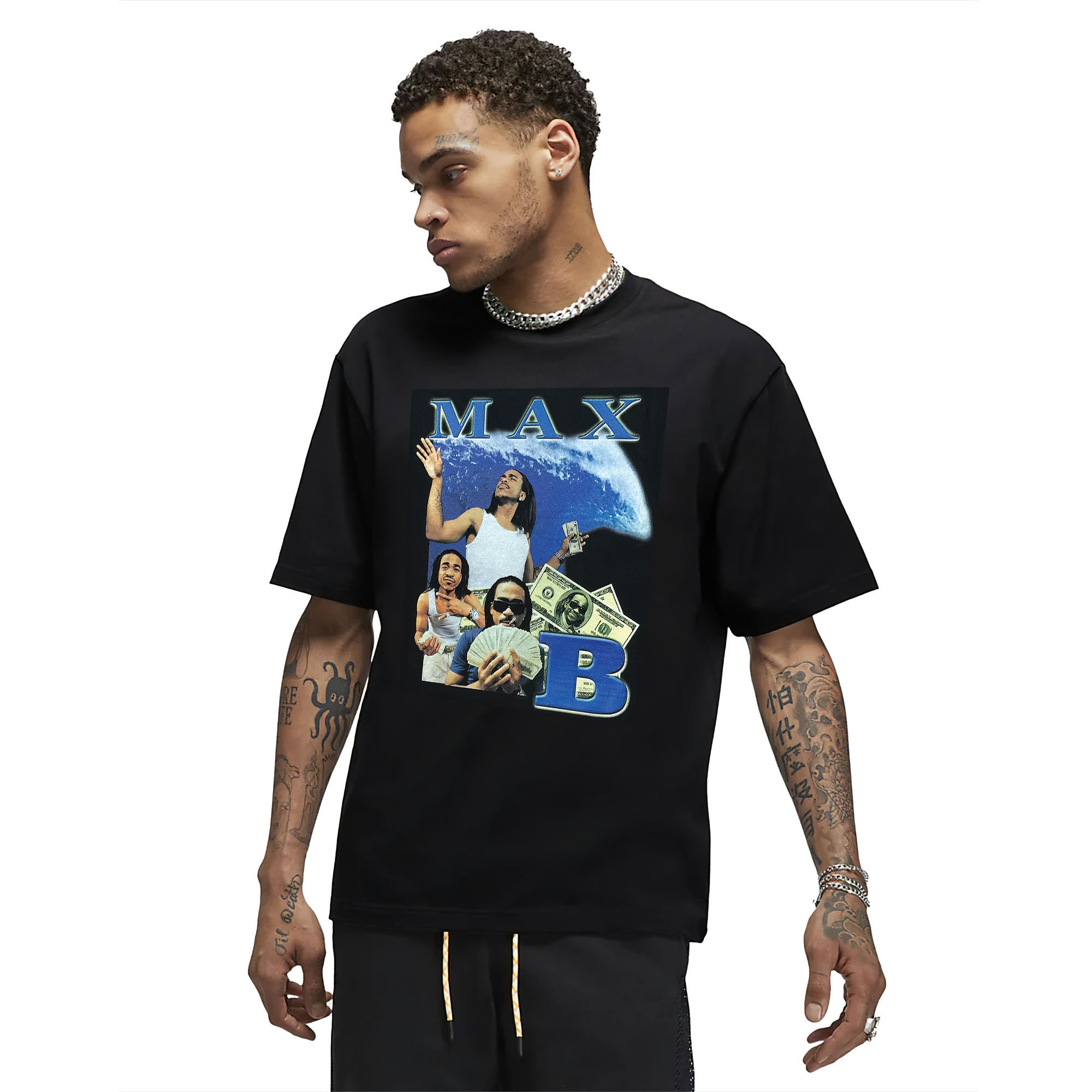 Portrait Max B Wavey Look Unisex T-Shirt Portrait Max B Wavey Look Unisex T-Shirt