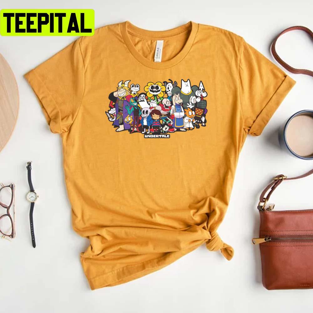 Premium Scoop Undertale Graphic Unisex T-Shirt Premium Scoop Undertale Graphic Unisex T-Shirt