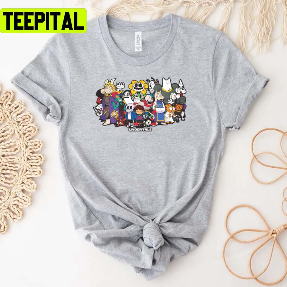 Premium Scoop Undertale Graphic Unisex T-Shirt Premium Scoop Undertale Graphic Unisex T-Shirt