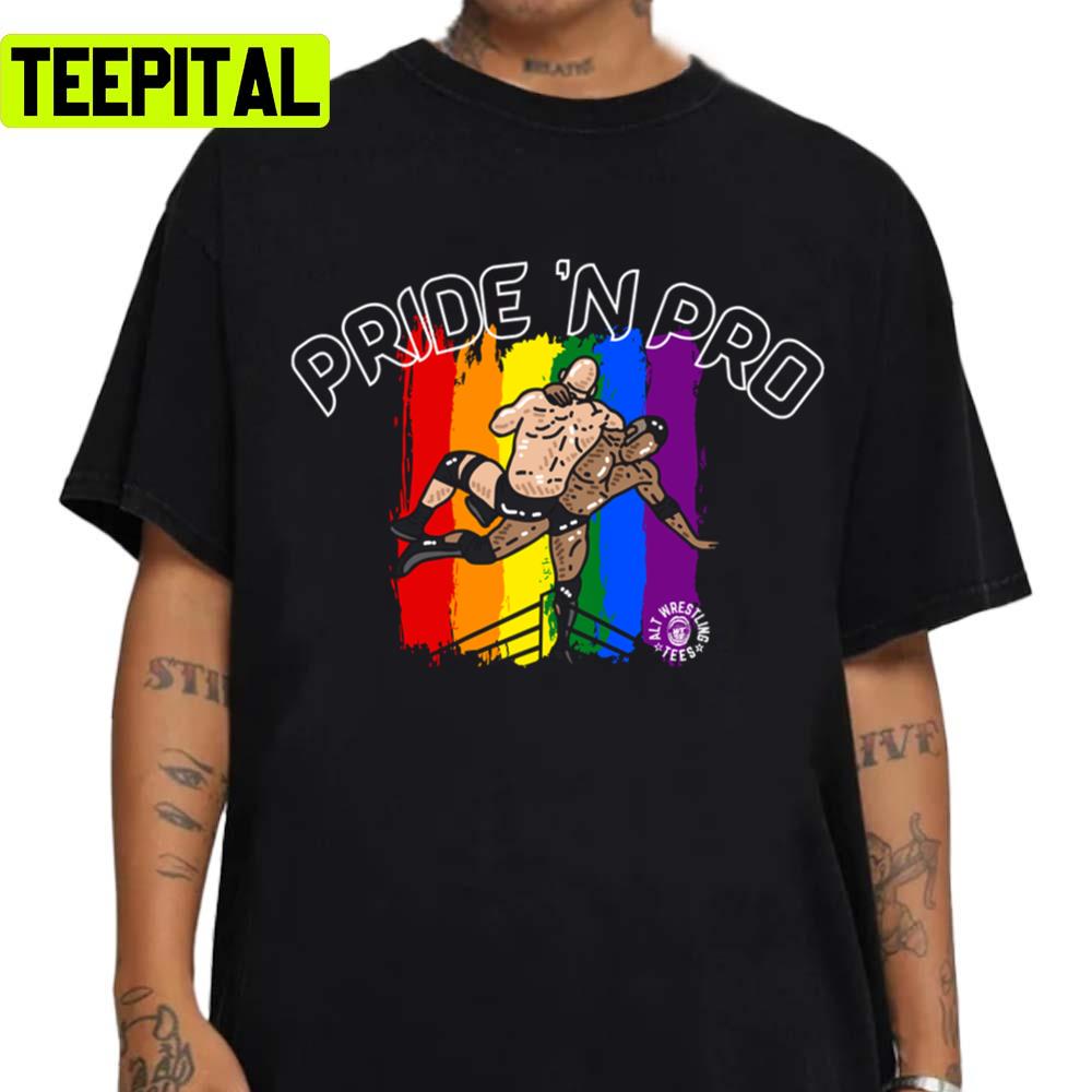 Pride N Pro The Slam Wwe Wrestling Unisex T-Shirt Pride N Pro The Slam Wwe Wrestling Unisex T-Shirt