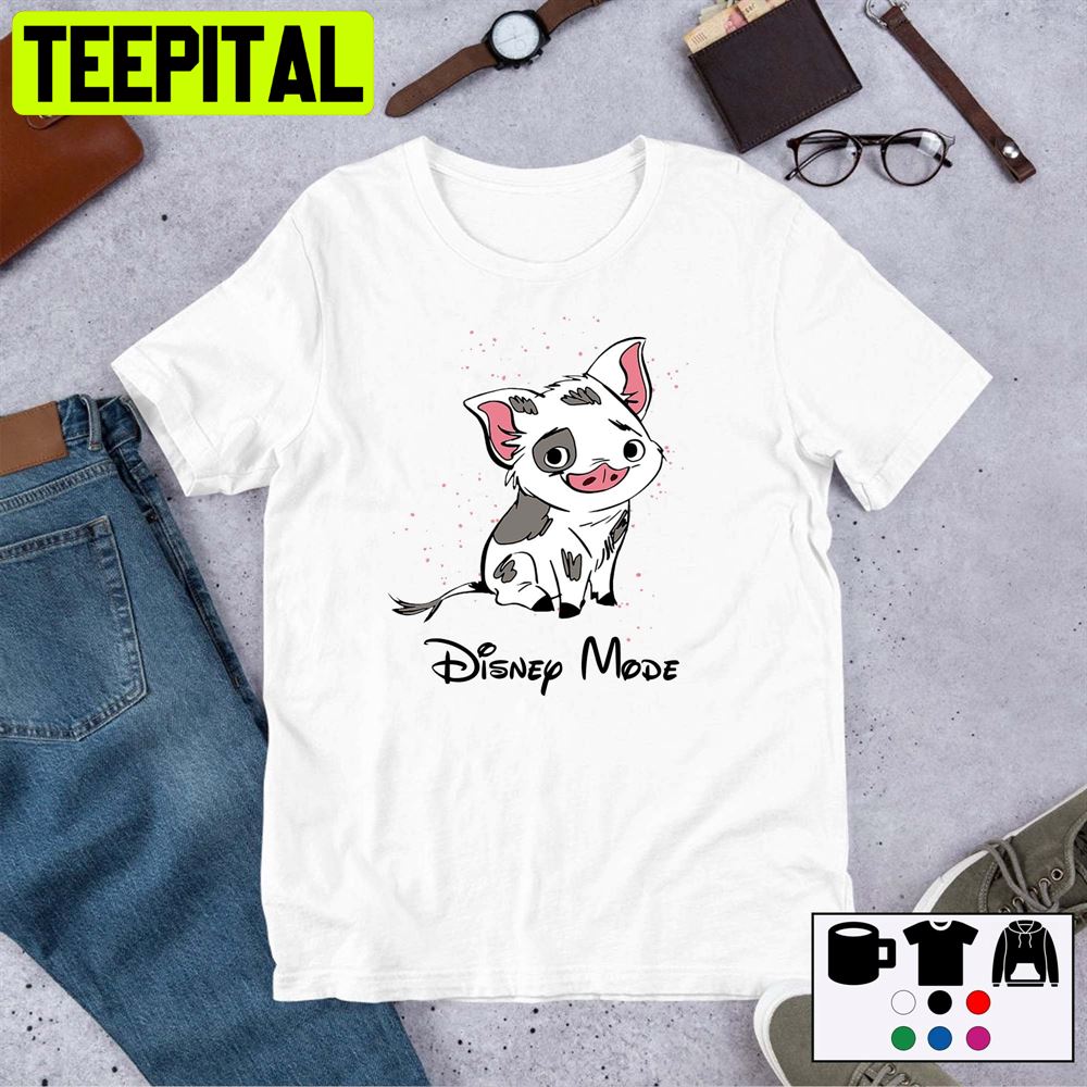 Pua Disney Mode Moana Unisex T-Shirt Pua Disney Mode Moana Unisex T-Shirt