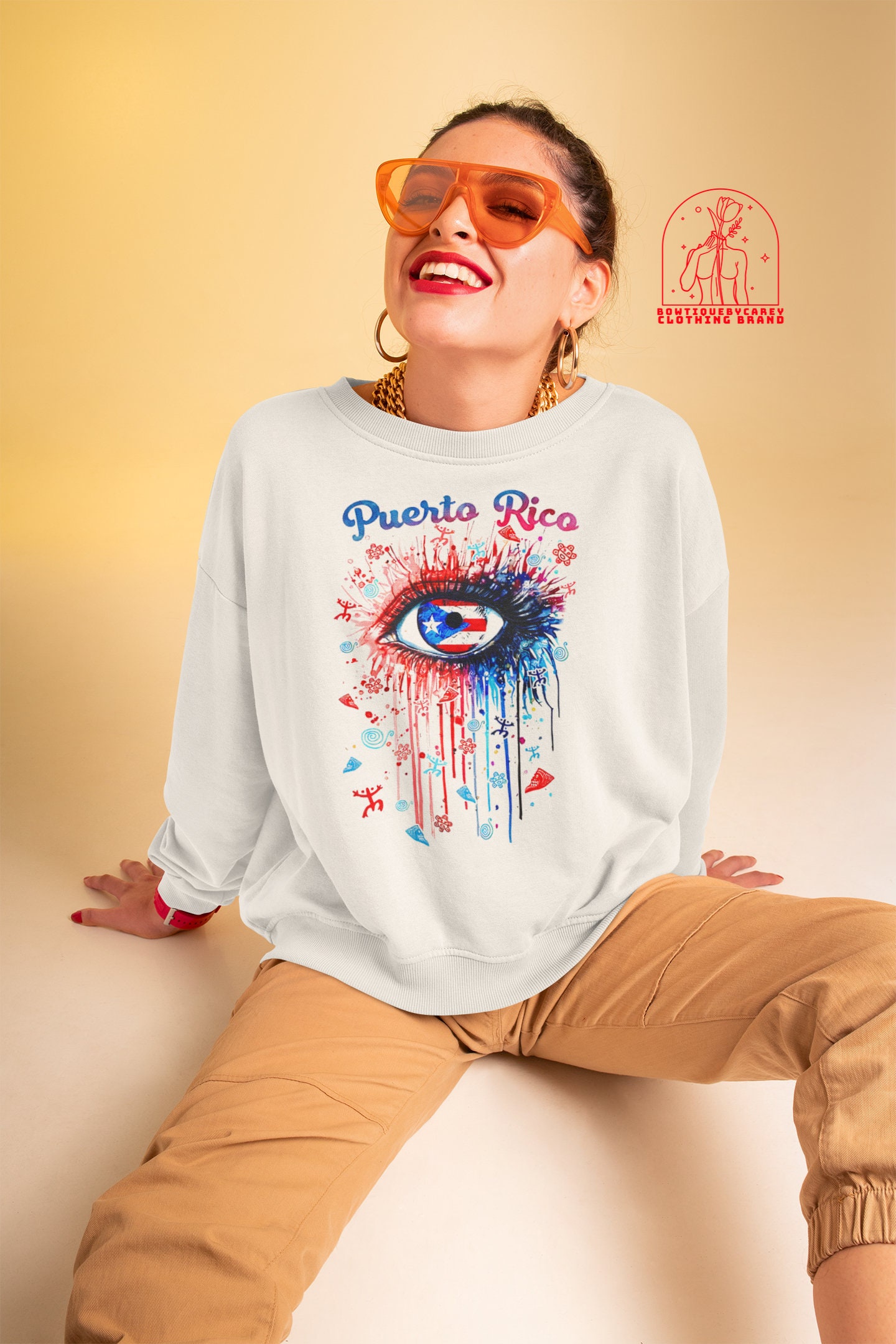 Puerto Rico Eye Flag Life Unisex T-Shirt Puerto Rico Eye Flag Life Unisex T-Shirt