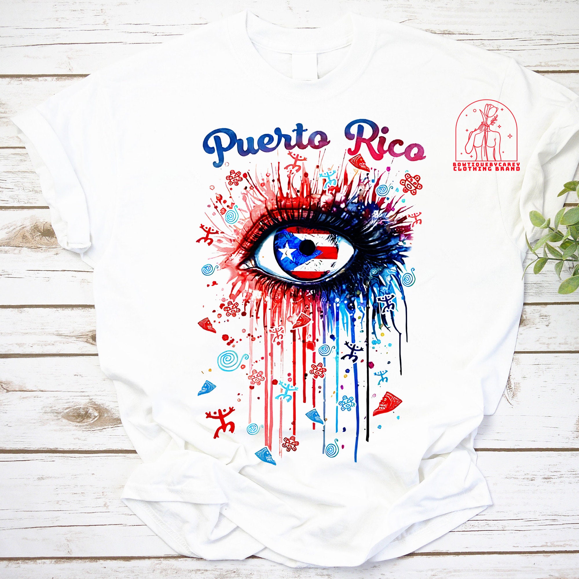 Puerto Rico Eye Flag Life Unisex T-Shirt Puerto Rico Eye Flag Life Unisex T-Shirt