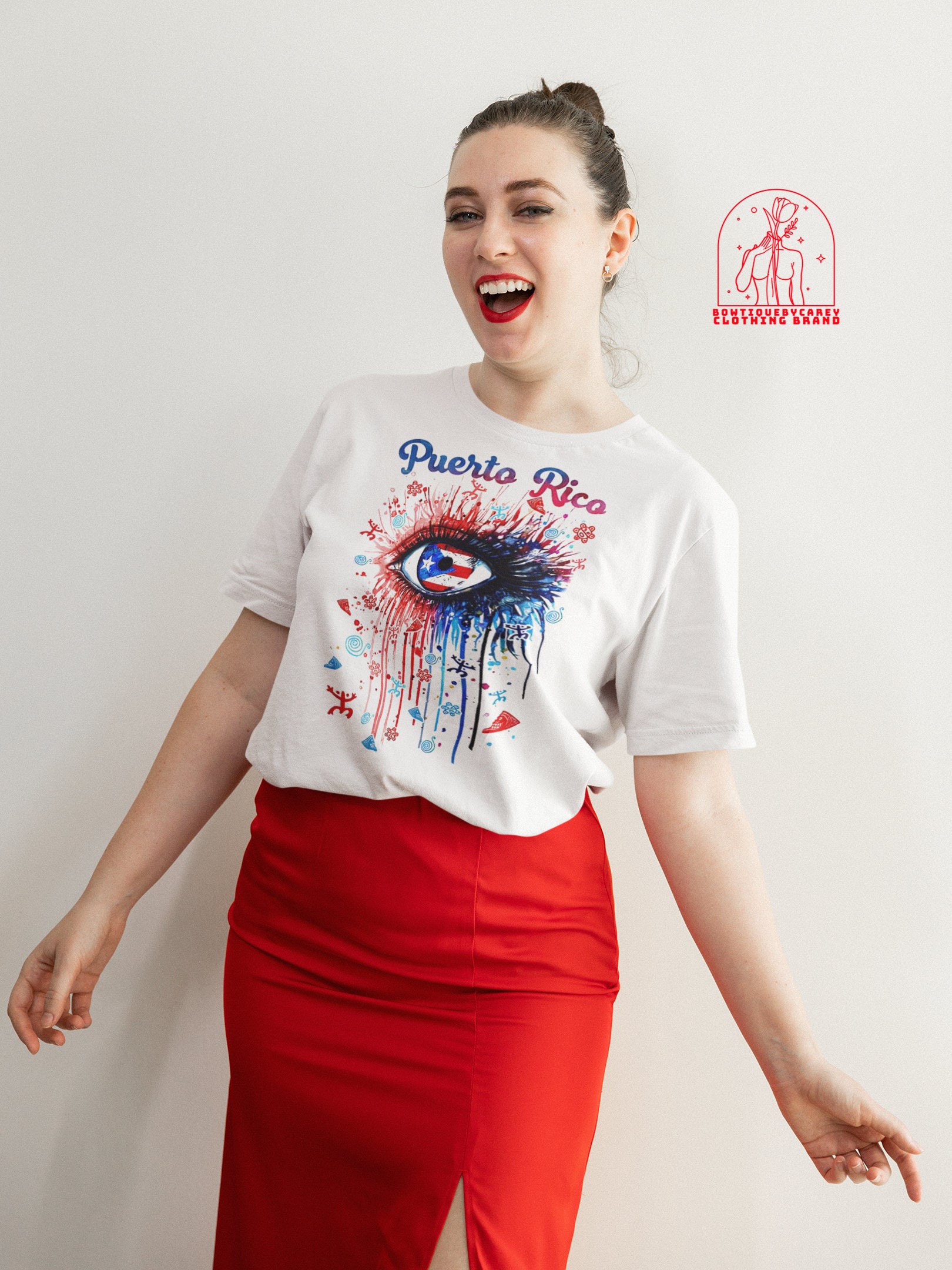 Puerto Rico Eye Flag Life Unisex T-Shirt Puerto Rico Eye Flag Life Unisex T-Shirt