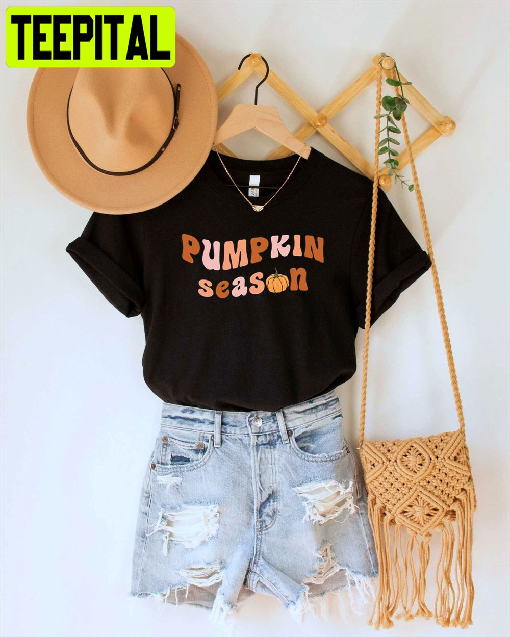 Pumpkin Season Retro Halloween Unisex T-Shirt Pumpkin Season Retro Halloween Unisex T-Shirt